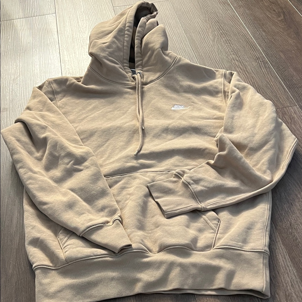 Nike Beige Men's Hoodie